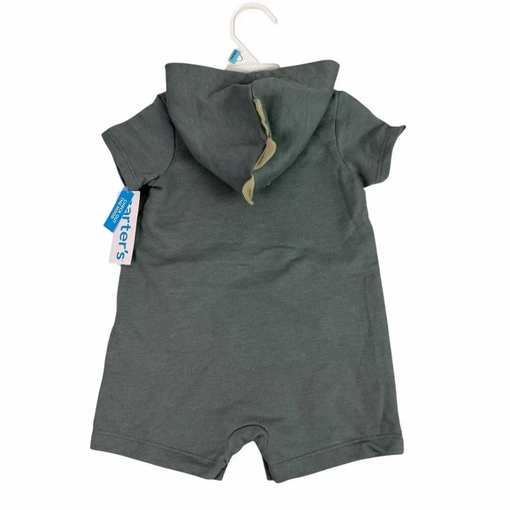 Carters Hooded Romper size 6 Months